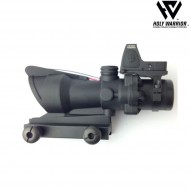 Scope 4X ACOG TA31 RED fiber mod.1 BLACK + RMR holy warrior (hwr-53-bk)