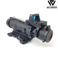 Ottica 4X ACOG TA31-D RED fiber NERO + RMR holy warrior (hwr-54-bk) Ottica 4X ACOG TA31-D RED fiber NERO + RMR holy warrior (hwr-54-bk)