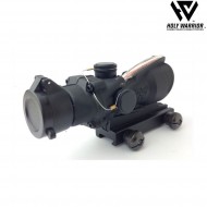 Scope 4X ACOG TA31-A4 RED fiber BLACK holy warrior (hwr-56-bk)