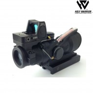 Scope 4X ACOG RED fiber BLACK + RMR holy warrior (hwr-57-bk) Scope 4X ACOG RED fiber BLACK + RMR holy warrior (hwr-57-bk)