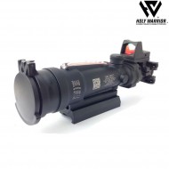 Scope 5X TA11 sniper ACOG RED fiber BLACK + LAR. mount + RMR holy warrior (hwr-55-bk) Scope 5X TA11 sniper ACOG RED fiber BLACK + LAR. mount + RMR holy warrior (hwr-55-bk)