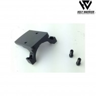 Ottica 5X TA11 std. ACOG RED fiber NERO + LAR. mount holy warrior (hwr-59-bk)