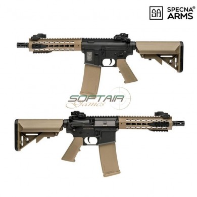 Fucile Elettrico Sa-c08 Assault Replica M4 Cqb Keymod Two Tone Core™ Specna Arms® (spe-01-018328)