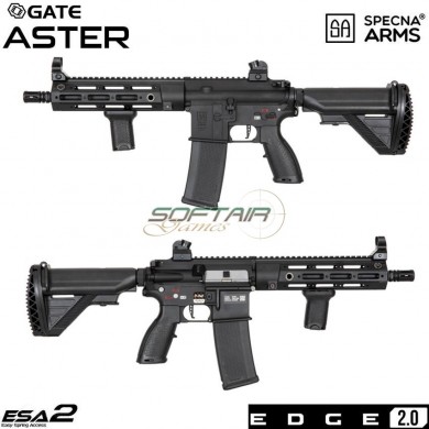 Electric rifle sa-h23 416 rem. rahg CQB version edge 2.0™ BLACK specna arms® (spe-01-028554)