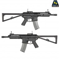 Electric rifle KAC PDW BLACK full metal double bell (db-000830)