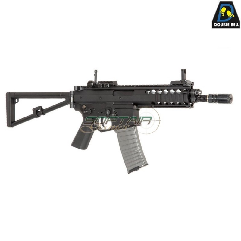 Fucile elettrico KAC PDW BLACK full metal double bell (db-000830)