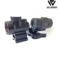 Combo set dot MRO + TJ 3X BLACK holy warrior (hwr-71-bk)