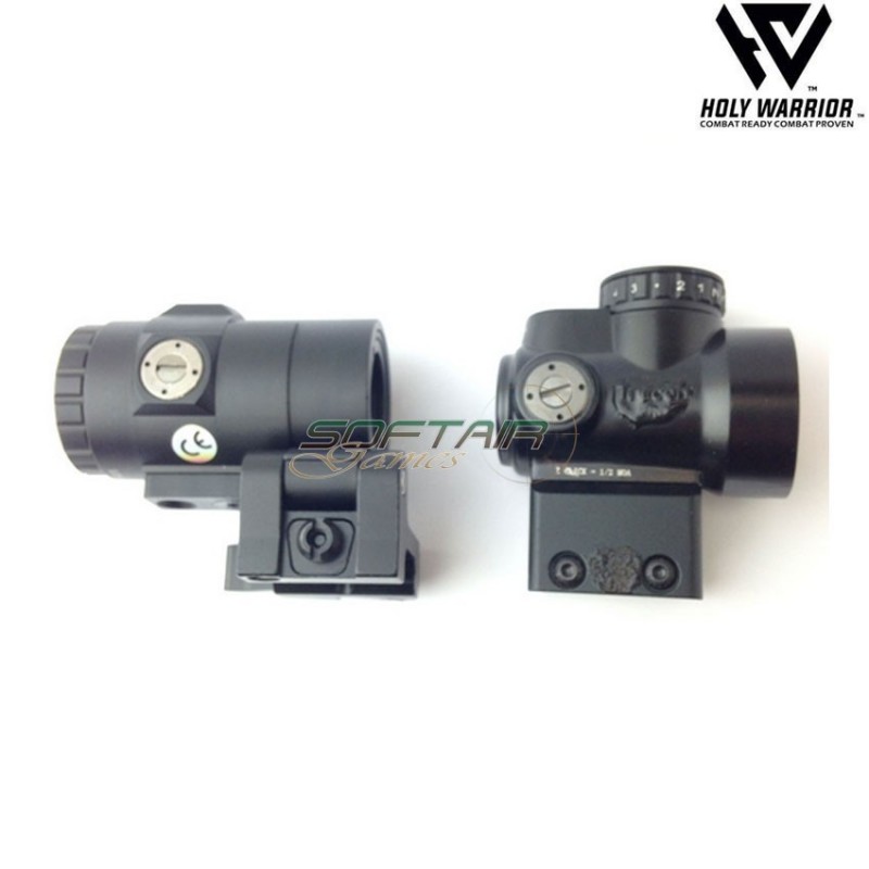 Combo set dot MRO + TJ 3X BLACK holy warrior (hwr-71-bk)