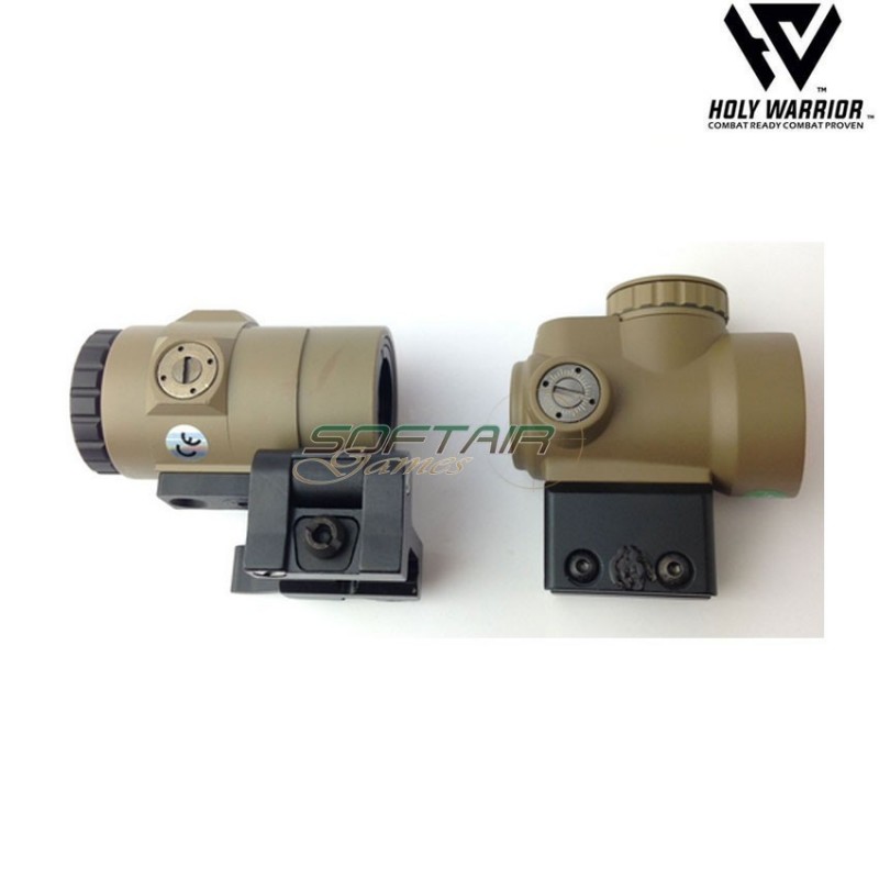 Combo set dot MRO + TJ 3X DARK EARTH holy warrior (hwr-72-de)