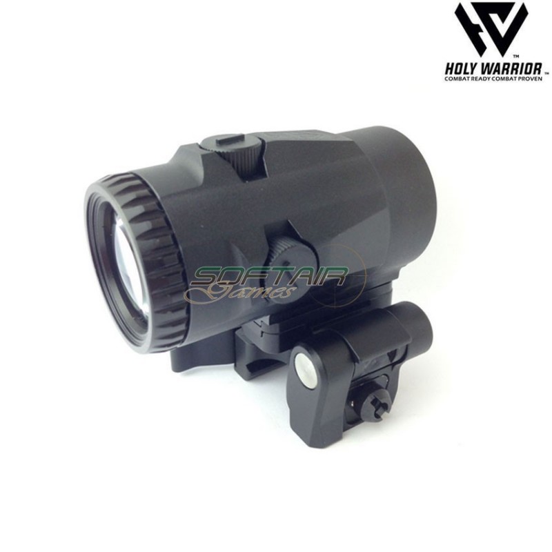 Scope VTX 3X BLACK magnifier holy warrior (hwr-75-bk)
