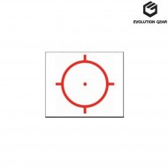 Dot MODERN version eotech style xps 3.0 NERO evolution gear® (evg-043-mod-bk)