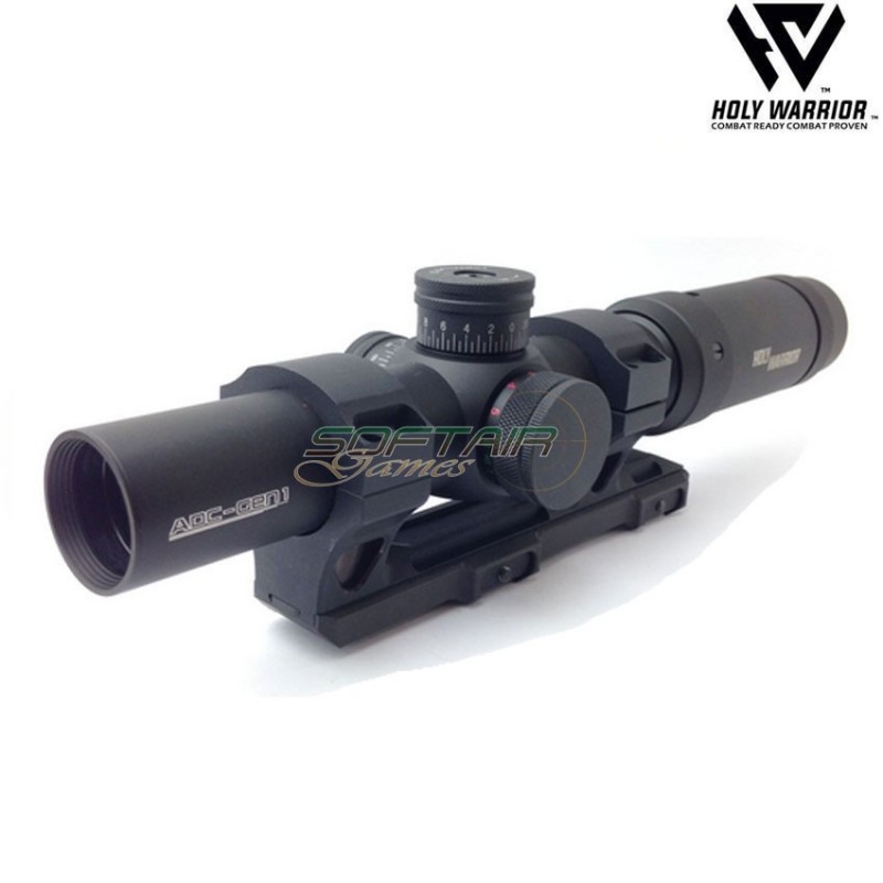 Ottica HWO ADC 1-5x24 HD GEN.1 NERA + A1C + SI ST BK holy warrior (hwr-86-bk) Ottica HWO ADC 1-5x24 HD GEN.1 NERA + A1C + SI ST BK holy warrior (hwr-86-bk)
