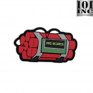 Patch 3d pvc KING REGARDS RED 101 inc (inc-8100)