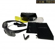 Kit occhiale NAVY style NERO ruin hawk 6MM TECH (6mmt-33-bk)