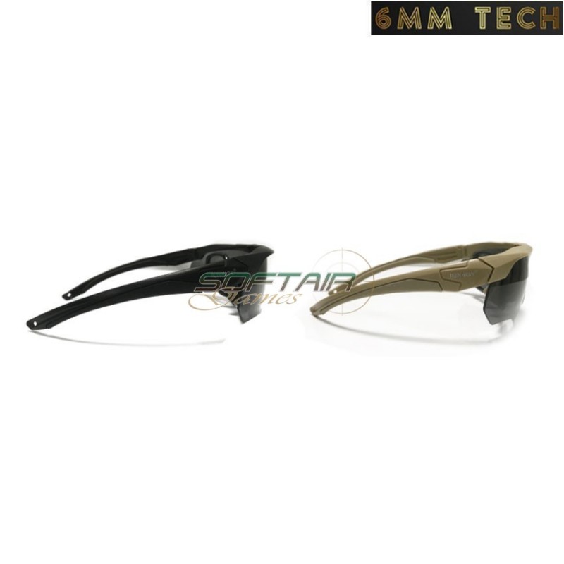 Kit occhiale NAVY style NERO ruin hawk 6MM TECH (6mmt-33-bk)