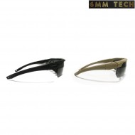 NAVY style google kit BLACK 6MM TECH (6mmt-33-bk)