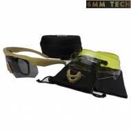 NAVY style google kit TAN 6MM TECH (6mmt-33-tan)