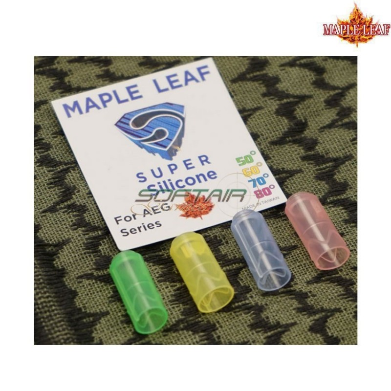 Gommino hop up AEG SUPER MACARON 50° SILICONE 2021 maple leaf (ml-slc-h07s50) Gommino hop up AEG SUPER MACARON 50° SILICONE 2021 maple leaf (ml-slc-h07s50)