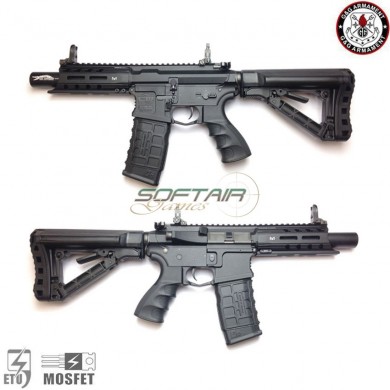 Electric rifle SG16 ARP NERO STUBBY etu g&g (gg-sg-arp-stb-bk)