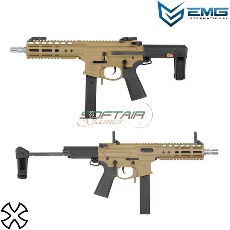 Electric rifle NOVESKE Space Invader Pistol DARK EARTH EMG (emg-nsi-9d)