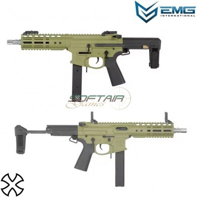 Fucile elettrico NOVESKE Space Invader Pistol BAZOOKA GREEN EMG (emg-nsi-9g)