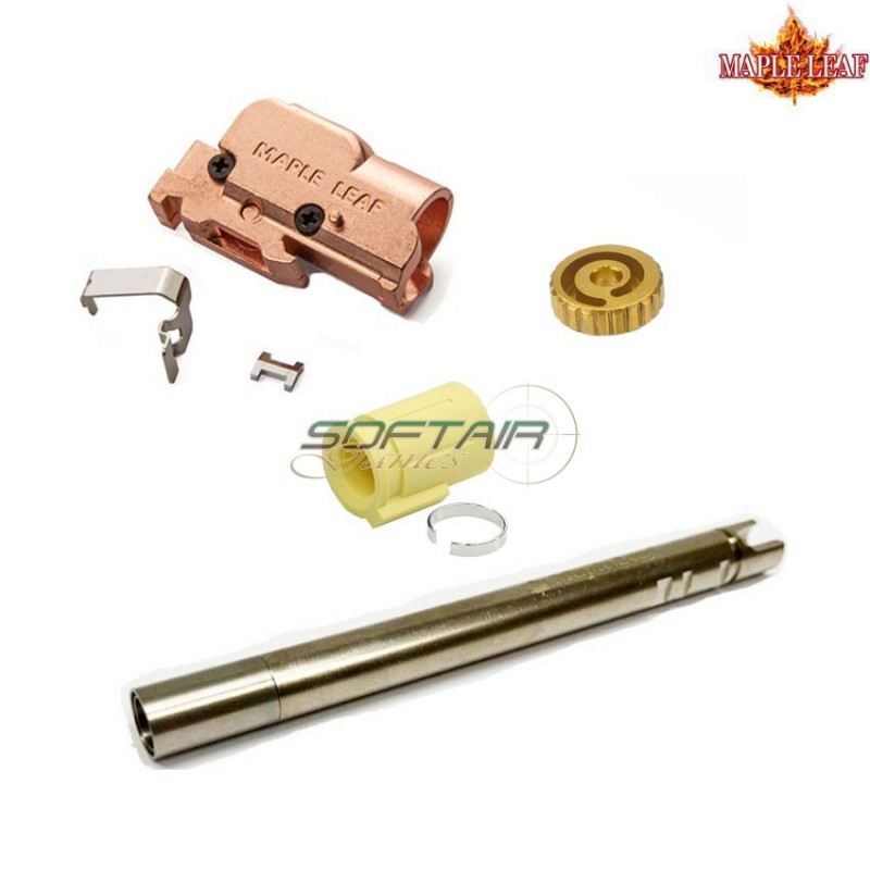 Complete set w/crazy jet 97mm for marui/we g17/g18 + AUTOBOT 60° maple leaf (ml-ch1h6cj97)
