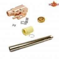 Complete set w/crazy jet 113mm for marui/we M1911 + AUTOBOT 60° maple leaf (ml-ch2h6cj113)