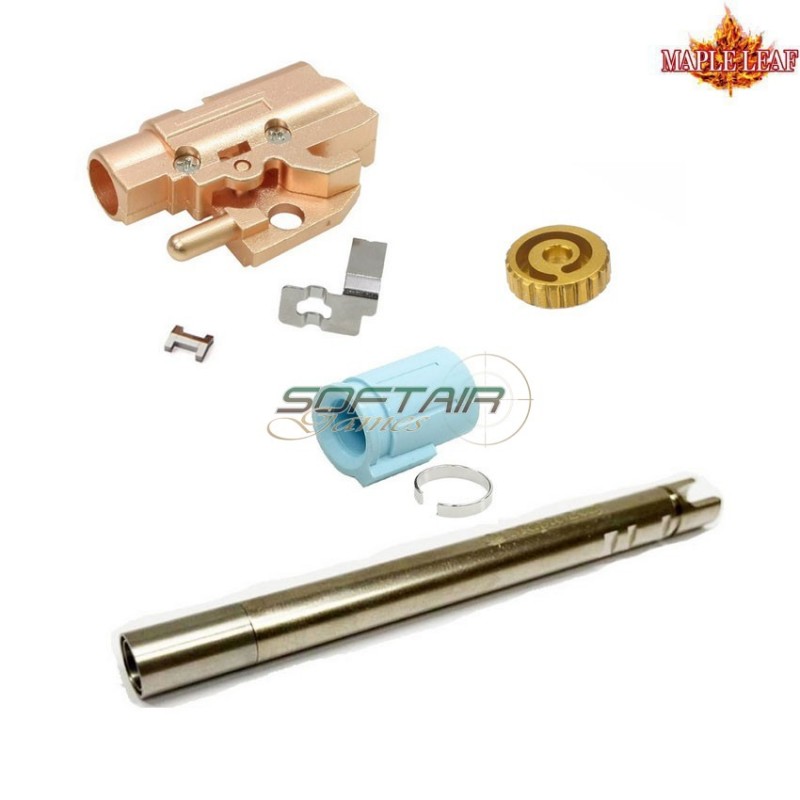 Set completo c/crazy jet 113mm per marui/we M1911 + AUTOBOT 70° maple leaf (ml-ch2h7cj113)