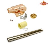 Set completo c/crazy jet 113mm per marui/we HI-CAPA 5" + AUTOBOT 60° maple leaf (ml-ch21h6cj113)