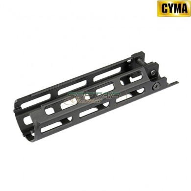 Aluminum handguard LC black for mp5 cyma (cm-fbp4036)