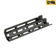 Handguard LC nero in alluminio per mp5 cyma (cm-fbp4036)