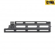 Handguard LC nero in alluminio per mp5 cyma (cm-fbp4036)