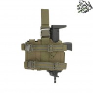 Fondina cosciale OLIVE DRAB per SMG frog industries® (fi-m51613211-od)