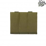 Triple Elastic Pistol Magazines Pouch OLIVE DRAB Frog Industries® (fi-m51613045-od) Triple Elastic Pistol Magazines Pouch OLIVE DRAB Frog Industries® (fi-m51613045-od)
