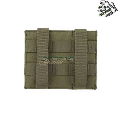 Triple Elastic Pistol Magazines Pouch OLIVE DRAB Frog Industries® (fi-m51613045-od)