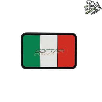 Patch 3d pvc bandiera ITALIA frog industries® (fi-ita-flag)
