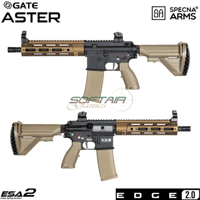 Fucile elettrico sa-h23 416 rem. rahg CQB version edge 2.0™ CHAOS BRONZE specna arms® (spe-01-031956)