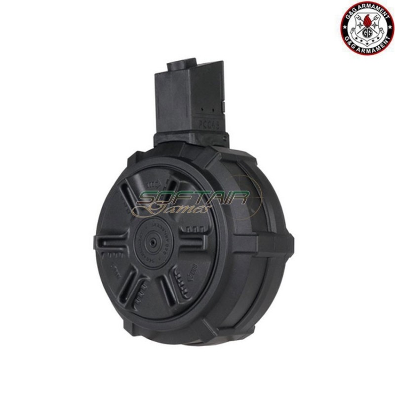 Caricatore drum manuale 1500bb nero per pcc45 g&g (gg-08198)