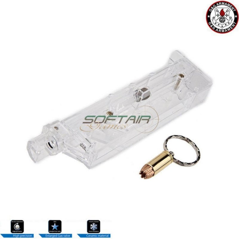 Gas pistol BLACK blowback GPM1911 CP g&g (gg-m1911cp)