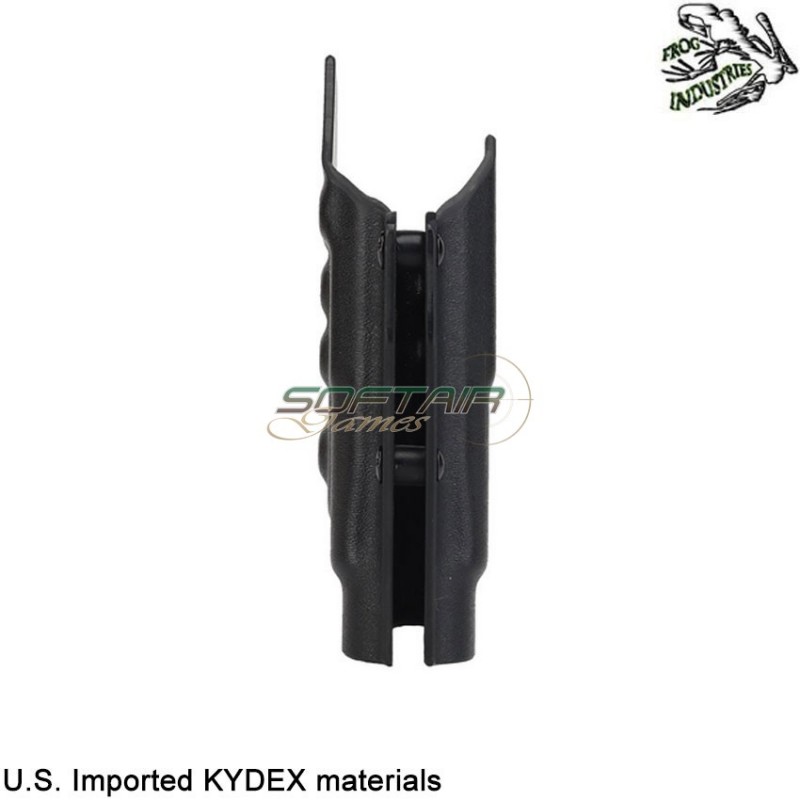 Fondina quick pull NERA U.S. KYDEX per glock c/tlr-1 torcia frog industries® (fi-wo-gb01b)