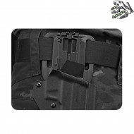 Base adattatore regolabile NERO per fondina tattica frog industries® (fi-wo-gb60b)