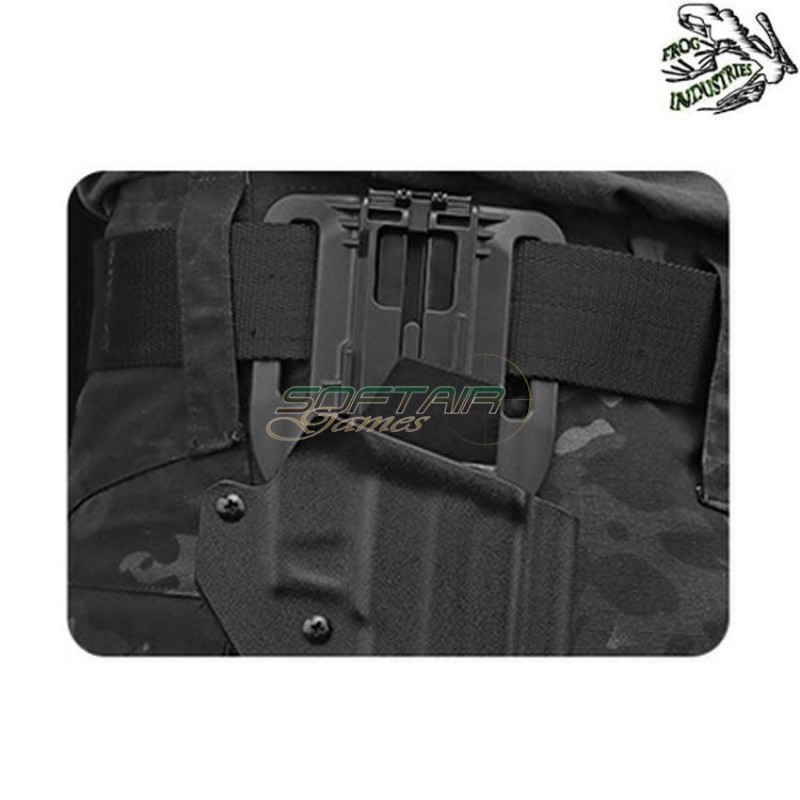 Tactical holster TAN adjustable adapter base frog industries® (fi-wo-gb60t)