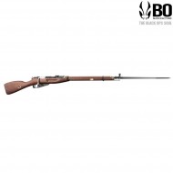 Fucile a molla WWII mosin nagant 1891/30 full metal & real wood Bo manufacture (bo-lr7001)
