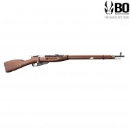 Fucile a molla WWII mosin nagant 1891/30 full metal & real wood Bo manufacture (bo-lr7001)