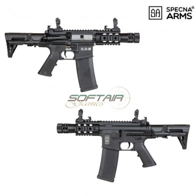 Electric Rifle Sa-c10 Assault Replica M4 Stubby Killer Pdw Black Core™ Specna Arms® (spe-01-027696/033311)