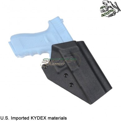 Holster quick pull BLACK U.S. KYDEX for glock 34 frog industries® (fi-wo-gb10b)