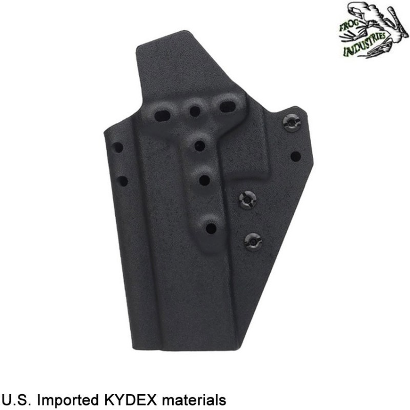 Holster quick pull BLACK U.S. KYDEX for glock 34 frog industries® (fi-wo-gb10b)