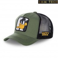 Baseball cap DAFFY D. style GREEN 6MM TECH (6mmt-36-gr)