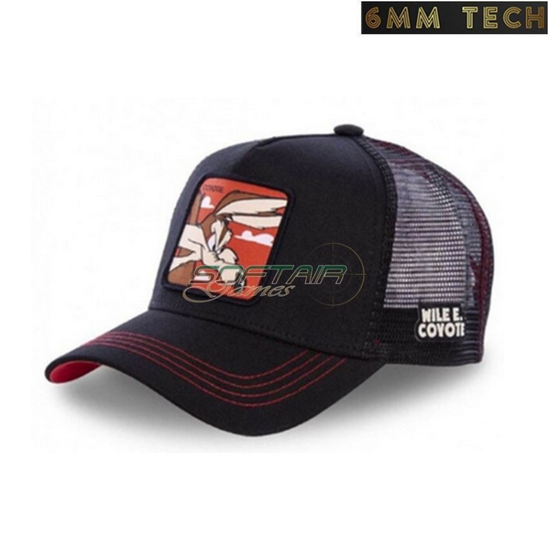 Baseball cap WIL. style NERO 6MM TECH (6mmt-37-bk)