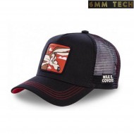 Baseball cap WIL. style BLACK 6MM TECH (6mmt-37-bk)